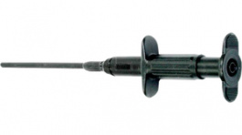 GRIP-B/100 schwarz/black, Test Clip diam. 4 mm Black, Staubli (former Multi-Contact )