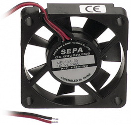MFB50E12, Axial fan DC 50 x 50 x 10 mm 12 VDC, SEPA EUROPE