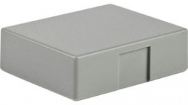 AT3021H, Flat Cap Grey 22x18mm, NKK Switches (NIKKAI, Nihon)