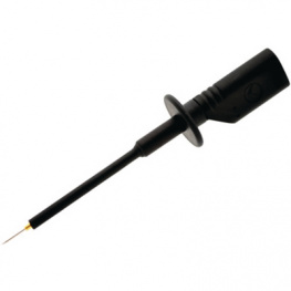 PRUEF 1610 FT Au schwarz / black, Test probe diam. 2 mm black, SKS Kontakttechnik