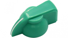RND 210-00273, Pointer Knob, green, with line, Diameter19 mm, RND Components
