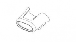 CUP-GS0060C-0B, Gooseneck Cup, White, Suitable for CS60-HC Series, Zebra