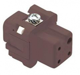 CKF 03 RY, CK , 3 poles + earth, female insert, with female contacts, silver plated, ILME