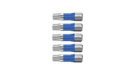 41608, Насадка; Torx®; TX27; 25мм; Монтаж: 1/4" (C6,3мм); 5шт; Серия: T, Wiha