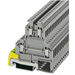 0461018, Double-level terminal block grey 0.2...4 mm2, Phoenix Contact