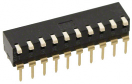 A6TR-0104, DIL switch THD 10P, Omron