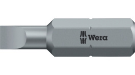 05072057001, Насадка; плоская; 5,5x0,8мм; Длина: 25мм; Монтаж: 1/4" (D6,3мм), Wera Tools