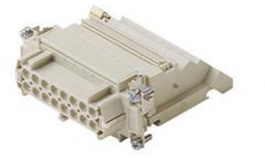 CTSEF 16 R, CTSE, 16 poles + earth, female insert, with female contacts, silver plated, ILME