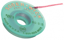 SW80-3-5, Лента: распаивающая; W:2мм; L:1,5м, Chemtronics