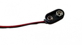 RND 305-00043, Battery Connnector, Snap-On, 1x 9 V, 24.5mm, RND Components