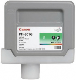 PFI-301G, Картридж с чернилами PFI-301G зеленый, CANON