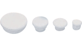 910 WHITE, Dummy covering 9.8...10.2 mm 8 mm 12.5 mm Polyethylene, Norrkopings Plastfabrik