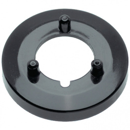 48-15003, Nut cover 15 mm black, RITEL