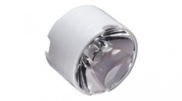 CA12262 LR2-RS, Lens Assembly, Clear / White, 21.6 x 14.3mm, Round, 9.6°, LEDIL