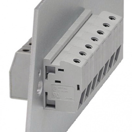 0707073, Feed-through terminal block, grey 1 Poles, Phoenix Contact