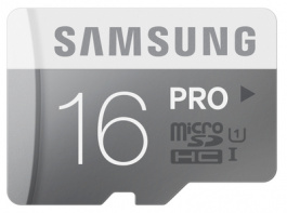 MB-MG16D/EU, Карта microSDHC Pro 16 GB, Samsung