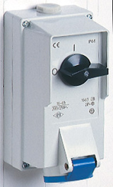 PK 1694 EB, PK..EB, sockets, interlocked socket-outlets, 16A(A.C.), ILME