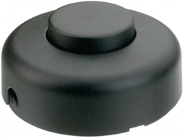 5062-504.01, Foot-operated intermediate switch, 1-pole black, interBAR