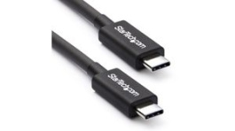 TBLT3MM2M, USB Cable Thunderbolt 3 Plug - Thunderbolt 3 Plug 2m Black, StarTech.com