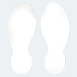 104411, Floor Footprints PU=1 PAK, Brady
