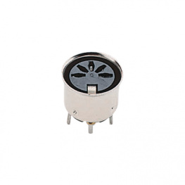 54100-B5, Female panel connector nickel-plated 5P5 "D", -