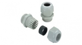 1909860000, Cable Gland, 4 ... 8mm, M16, Polyamide 6, Grey, Weidmuller