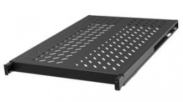 VRA3000, Fixed Shelf for 19" Cabinets, Adjustable, Black, Vertiv