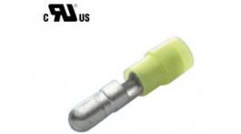 RND 465-00698 [100 шт], Crimp Terminal, Plug Nylon Yellow Pack of 100 pieces, RND Connect