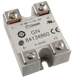 84134860, Solid state relay single phase 3...32 VDC 15 A, Sensata