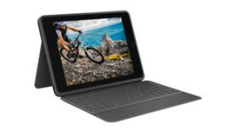 920-009313, Rugged Keyboard Folio for iPad, DE (QWERTZ), Logitech
