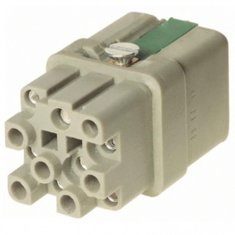 09120123101, Socket insert, Han Q 12/0, Han Q, 12, Harting