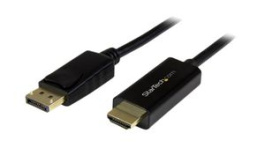 DP2HDMM1MB, Video Cable, DisplayPort Plug - HDMI Plug, 3840 x 2160, 1m, StarTech.com
