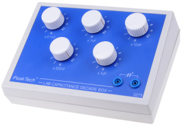 P3275, Декада: емкости; 1?9999999пФ; Кол-во диапазонов: 5, PeakTech