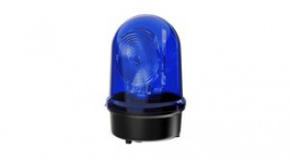 88453075, Rotating Beacon with Fresnel Lens Blue 24VAC / DC LED, WERMA Signaltechnik