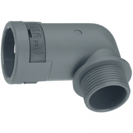 SVWV-M207GT, Conduit fittingNW17 M20 x 1.5 grey 90deg, PMA AG (Cable protection)
