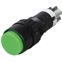 1.15.106.301/0518, Pushbutton Switch, 0.5 A, 24 VAC/VDC, RAFI