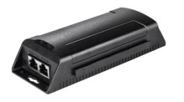 TVAC25001, PoE Injector, 30W, Suitable for Network Cameras, Black, ABUS