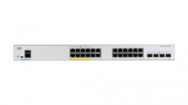 C1000-24T-4X-L, Ethernet Switch, RJ45 Ports 24, Fibre Ports 4, SFP+, 1Gbps, Managed, Cisco Systems