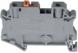 3046171, UT 4-MT-P/P terminal block grey 0.14...4 mm2, Phoenix Contact