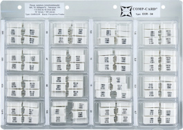 CCR-34, Силовые резисторы в ассор. 5 W @ +70 °C ±5% E6, NOVA Elektronik