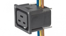 3-110-021, IEC Outlet 4mm2 Type J 16A 250V, Schurter