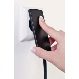 1510200151300, Device cable PE contact 90deg-Plug open 1.5 m, -