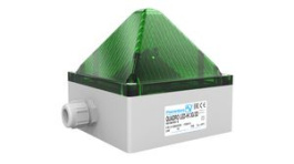 21108636009, Signal Beacon DC 60V 195mA Quadro HI IP66 Cage Clamp Green, Pfannenberg