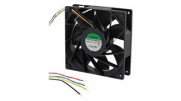 PFE0381BX-000U-S99, Axial Fan DC 140x140x38mm 12V 506m_/h, Sunon