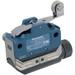 AZH2041CEJ, Limit Switch AZH 5 A Plunger Limit switch, short roller lever, die cast case, sc, Panasonic