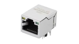 TMJG16459BDNL, Industrial Connector, 1G Base-T, RJ45, Socket, Right Angle, Ports - 1, Contacts - 8, Taoglas