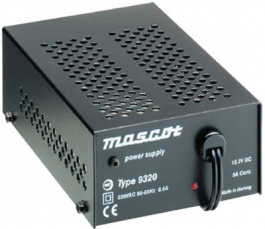 9320240000, Power Supply Unit, 24 VDC, 3 A, Mascot