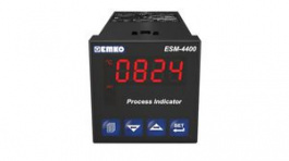 ESM-4400.2.20.1.1/00.00/0.0.0.0, Digital Panel Meter, Process Input, 46x46mm, 4 Digits, 10mm, 24 VAC / VDC, EMKO Elektronik A.S.