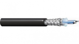 3105A 010500 [152 м], Data Cable 2x0.3mm\x1a FHDPE Black Reel of 152 meter, Belden