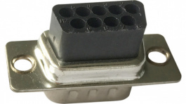 RND 205-00737, D-Sub Crimp Connector, Poles 9, Straight/Crimp, RND Connect